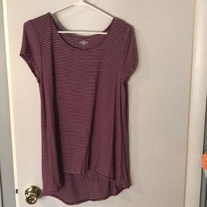 Striped “SO” T-shirt